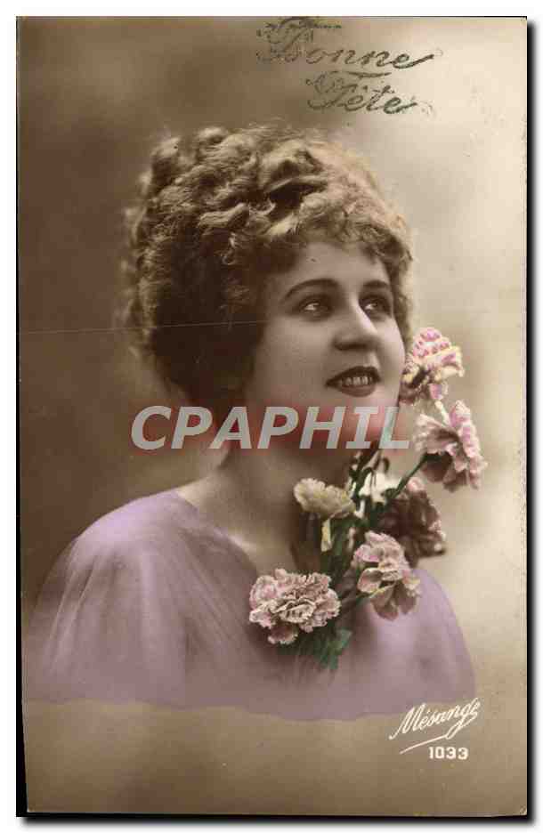 CPA Fantaisie Femme