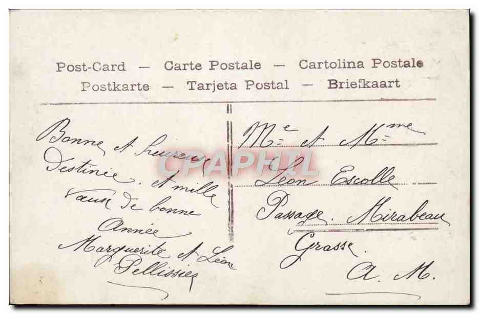 CPA Fantaisie Enfant — Rückseite