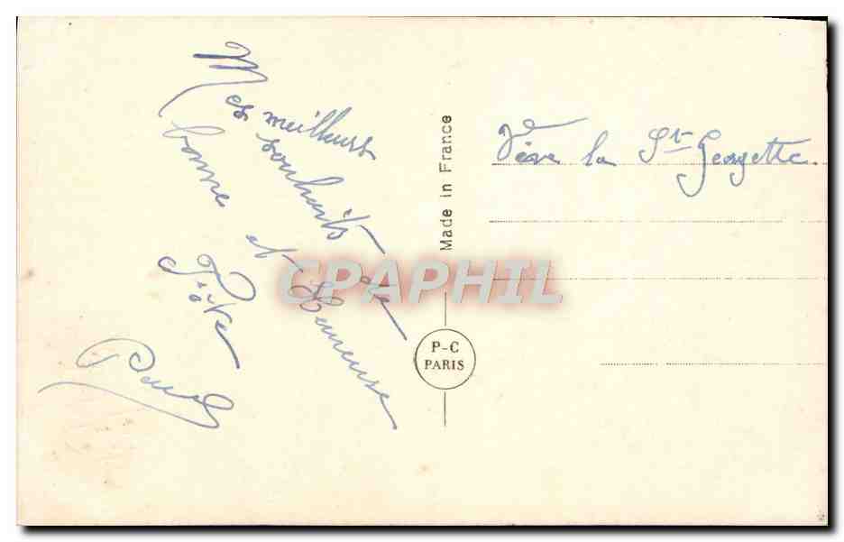 CPA Fantaisie Enfant — Verso