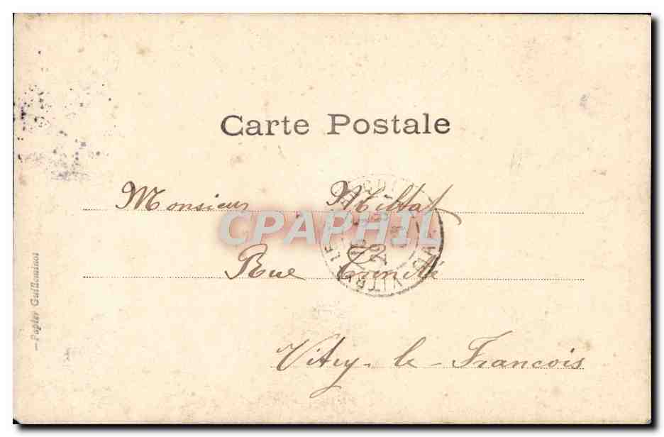 CPA Fantaisie Napoleon 1er intime Nous avons la victoire — Verso