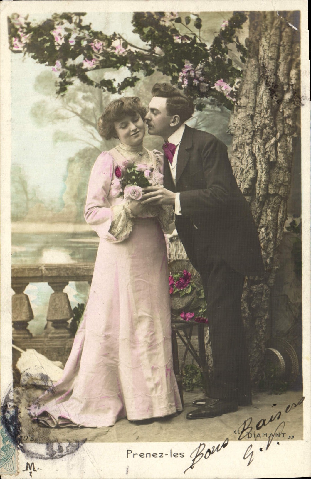 CPA Fantaisie Femme 