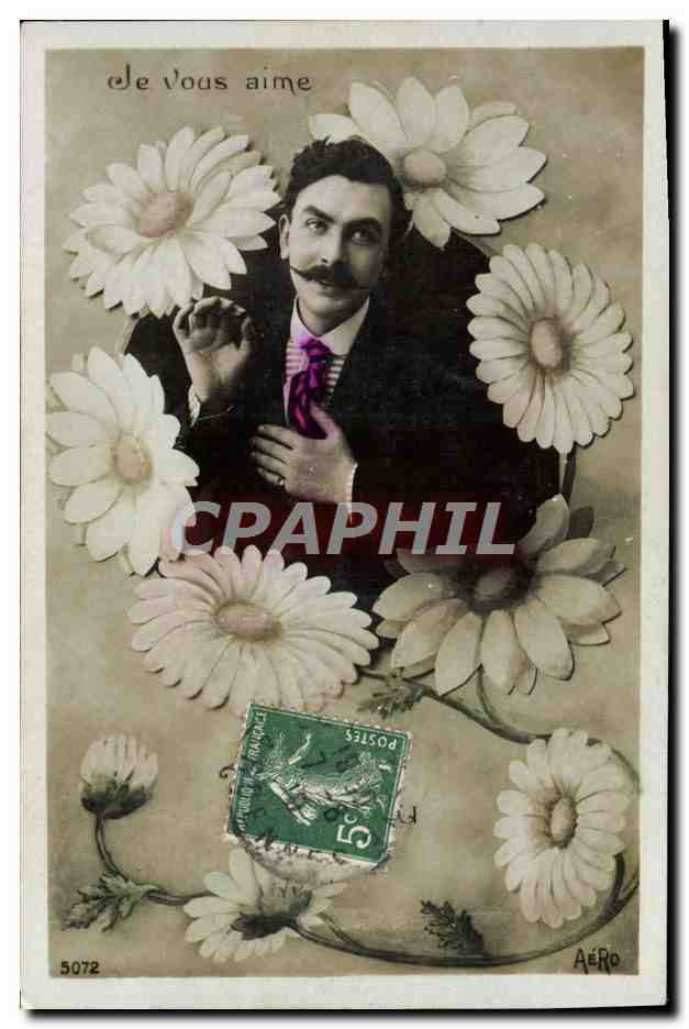 CPA Fantaisie Homme