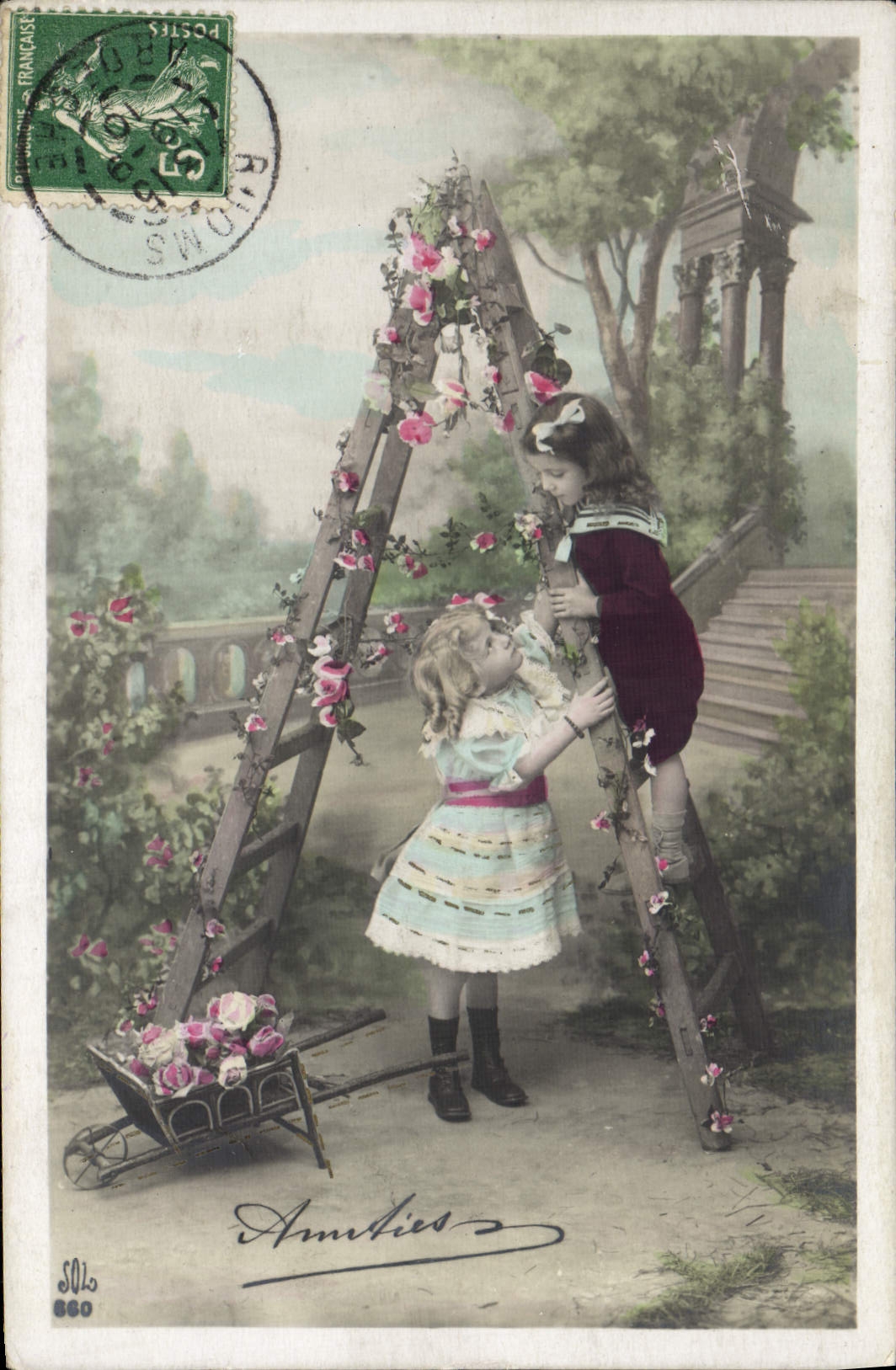 CPA Fantaisie Enfants