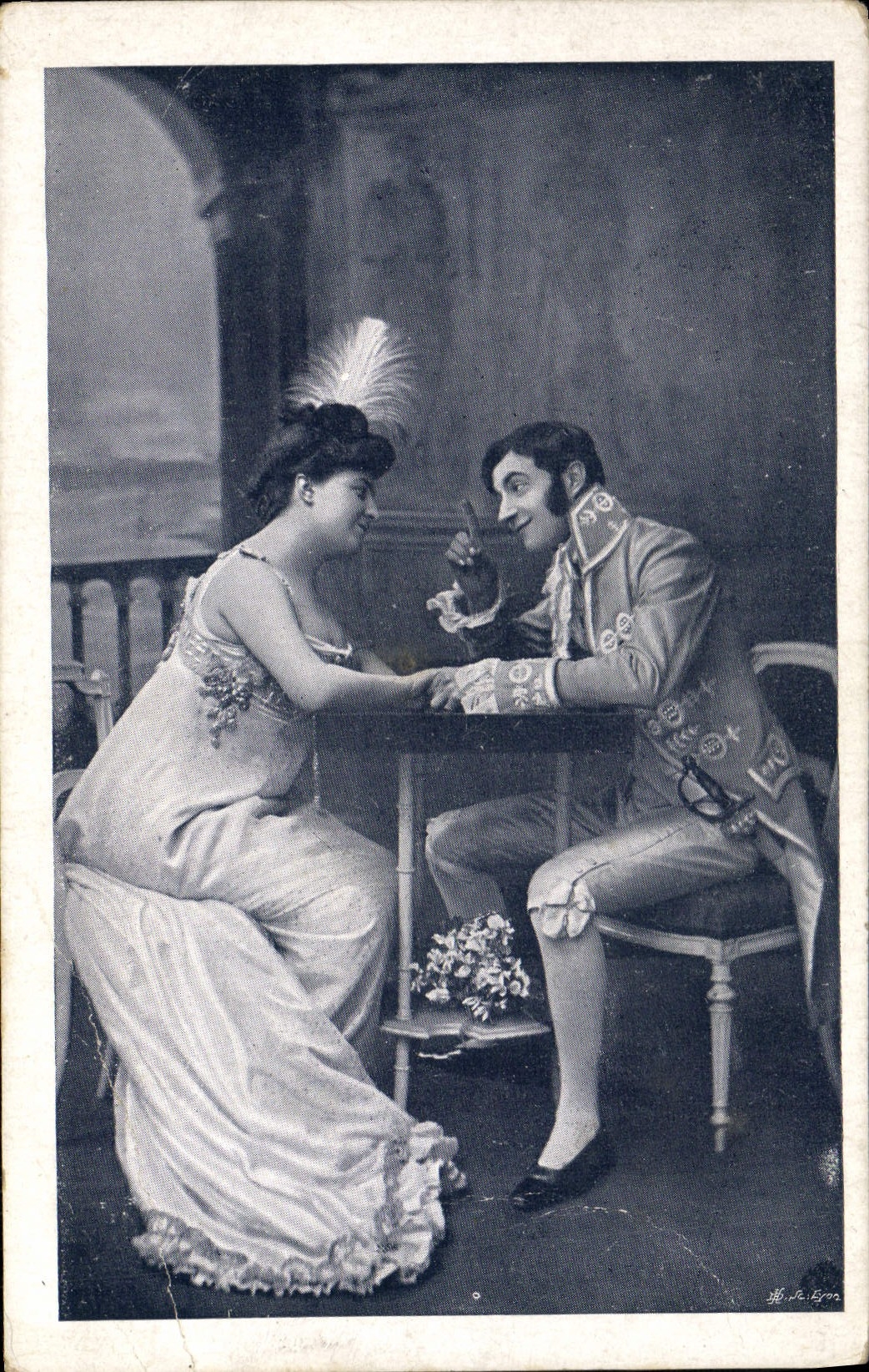 CPA Fantaisie Femme