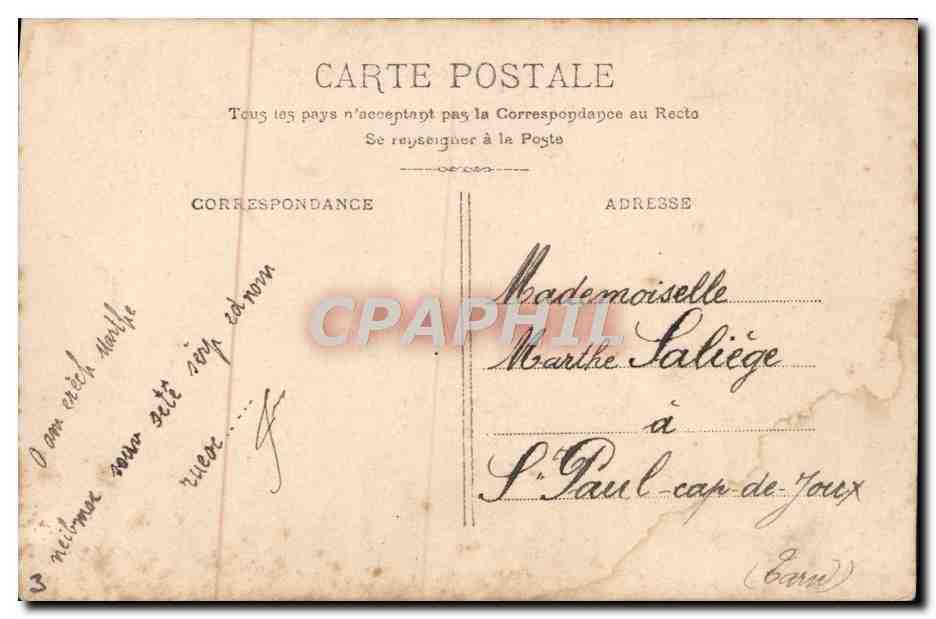 Mlle Barletette — Portrait — E.L.D. n°4155 — Verso