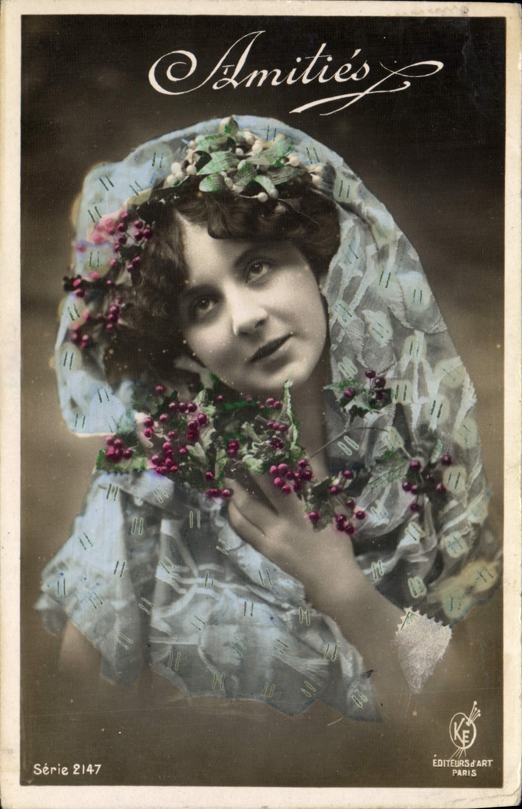 CPA Fantaisie Femme