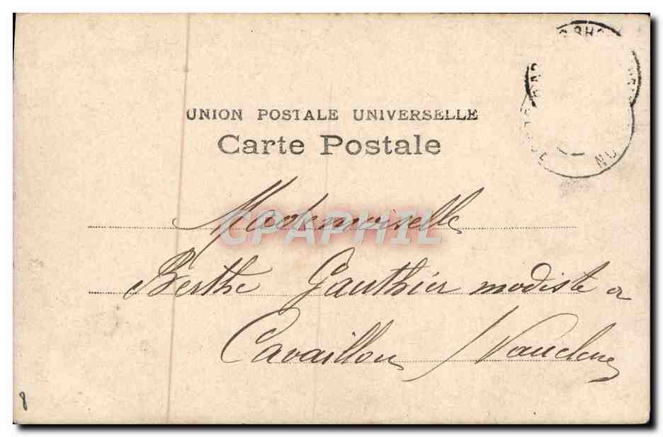 CPA Fantaisie Enfants Petite soeur  — Verso
