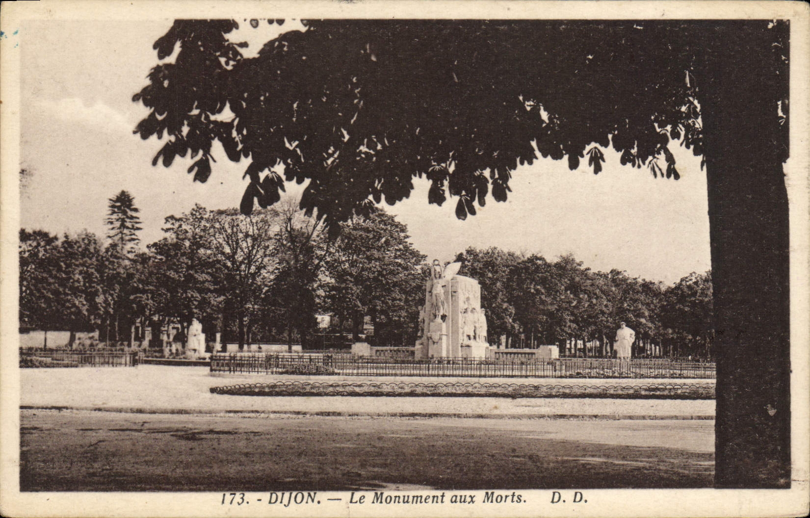 Dijon — Le Monument aux Morts — D.D. n°173