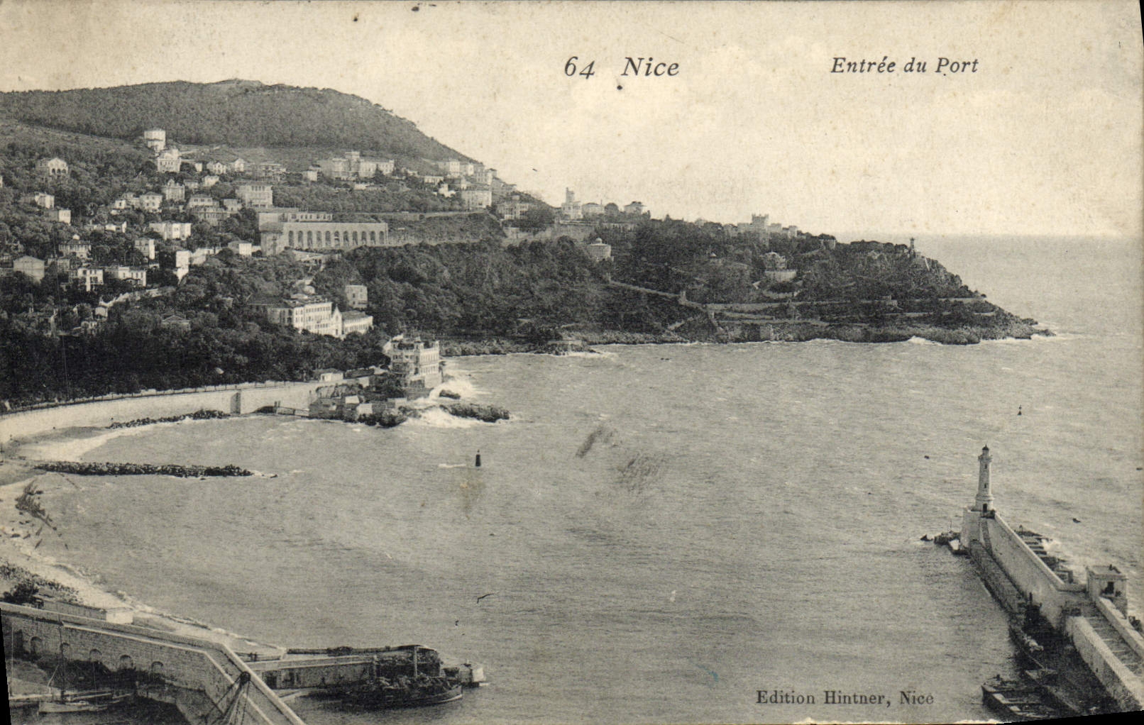 CPA Nice Entree du Port