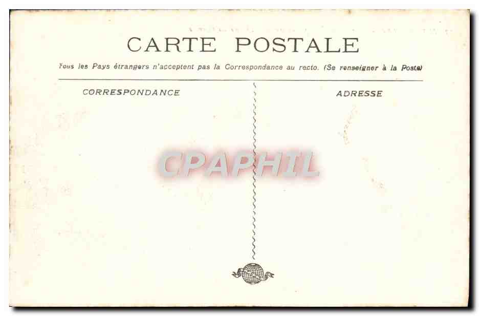 CPA Marseille Vue Generale Prise de ND de la Garde — Rückseite