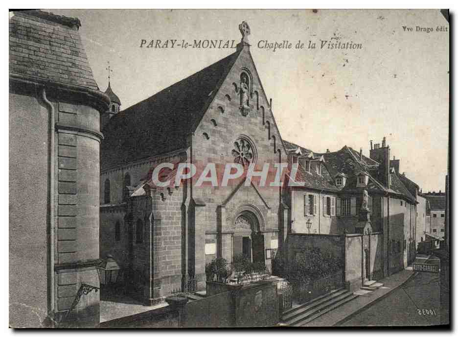 CPA Paray le Monial Chapelle de la Visitation