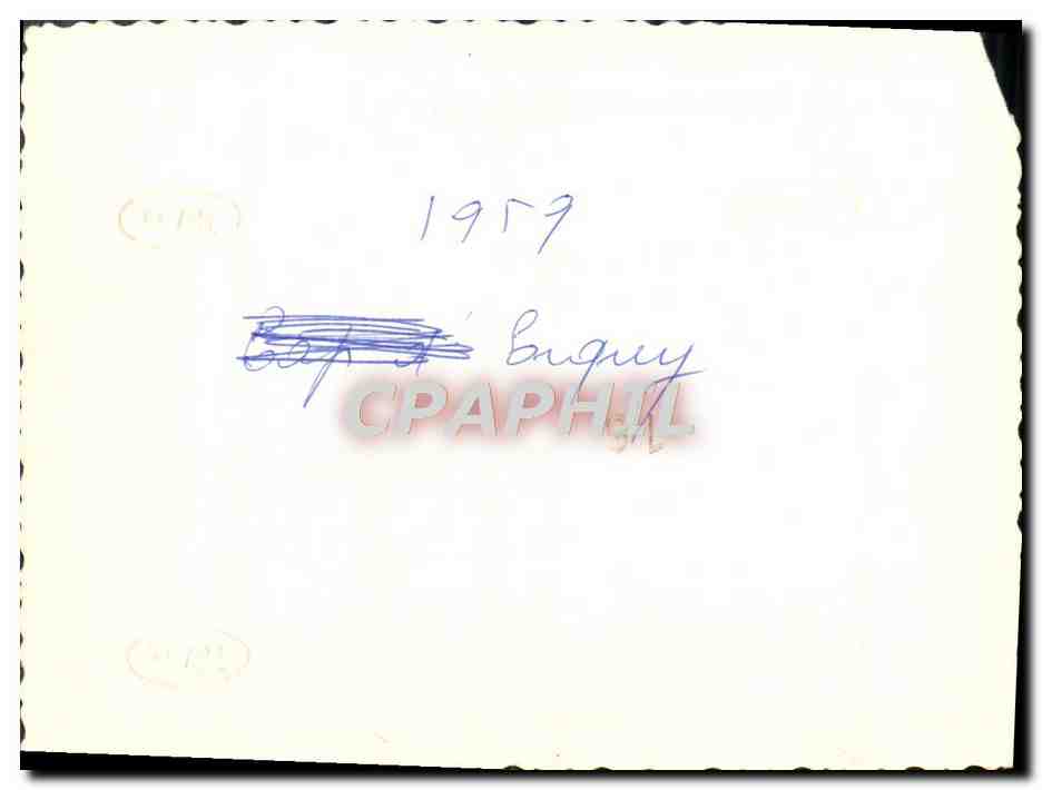 Photo Erquy 1959 — Back