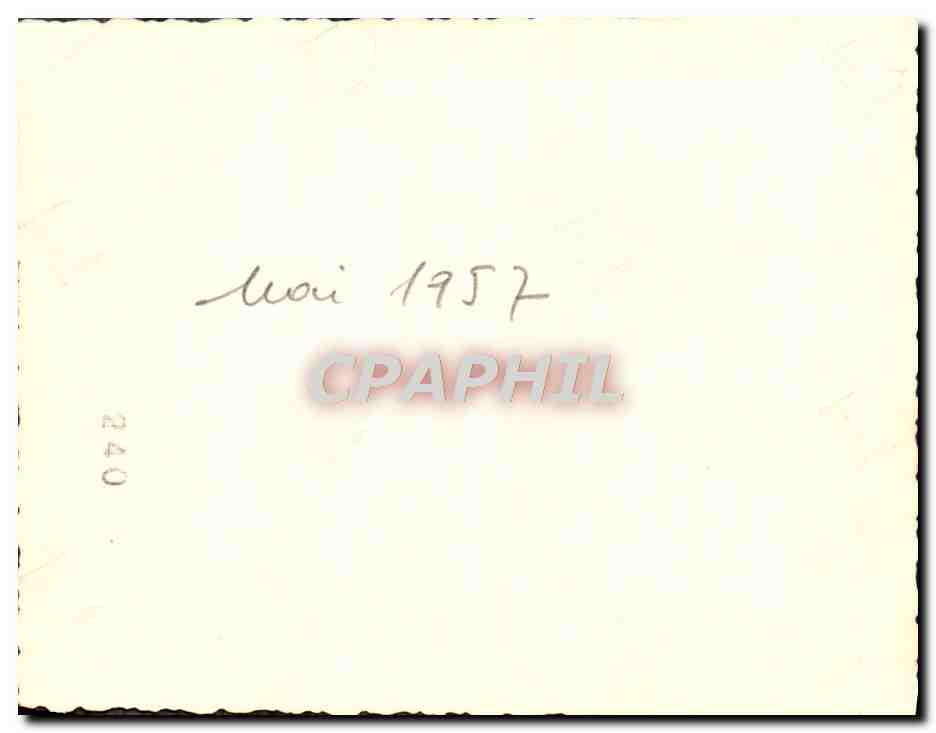 Phot Le Havre 1957 Transbordeur Enfants — Verso