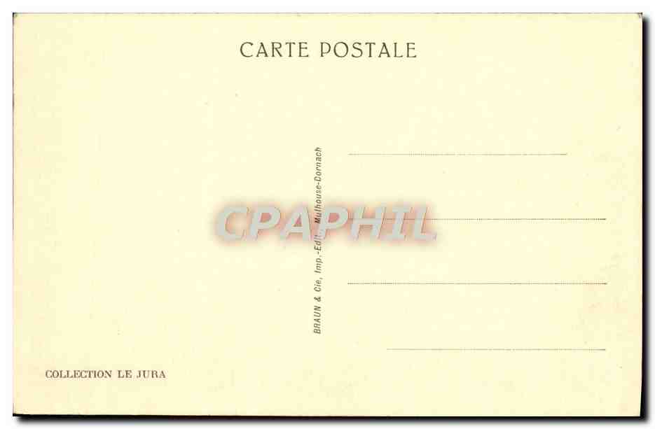 CPA Saint Claude Le Pont d'Avignon Et Le Pain De Sucre — Rückseite