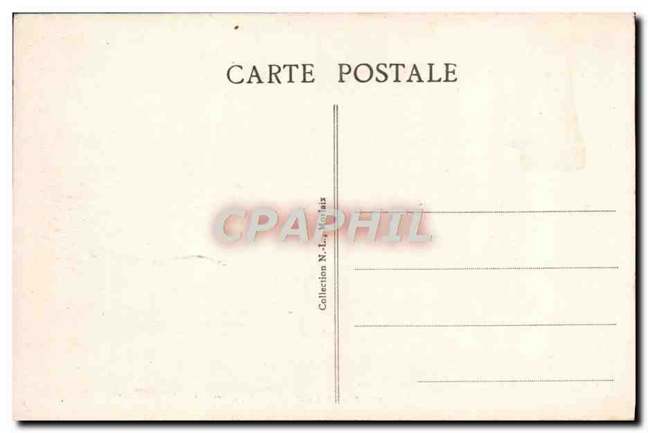 CPA St Thegonnec Le Calvaire — Rückseite