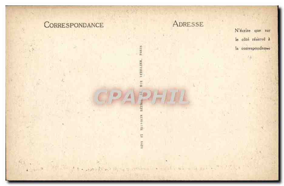CPA Cannes Vue Prise du Plateau Observatoire de la Californie  — Verso