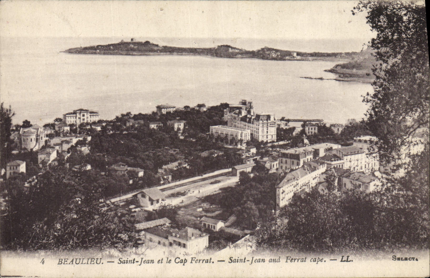 CPA Beaulieu Saint Jean et le Cap Ferrat
