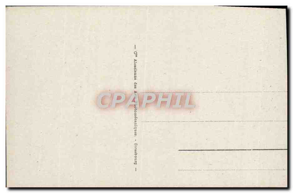 CPA Bagneres de Bigorre La Jardin des Vignaux — Verso