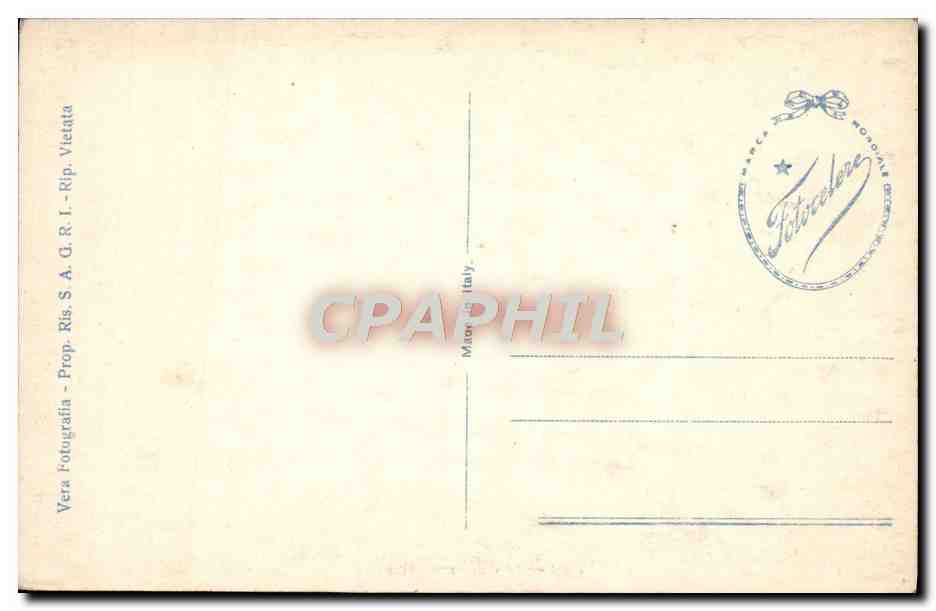 CPA Napoli Castel Dell Ovo — Verso