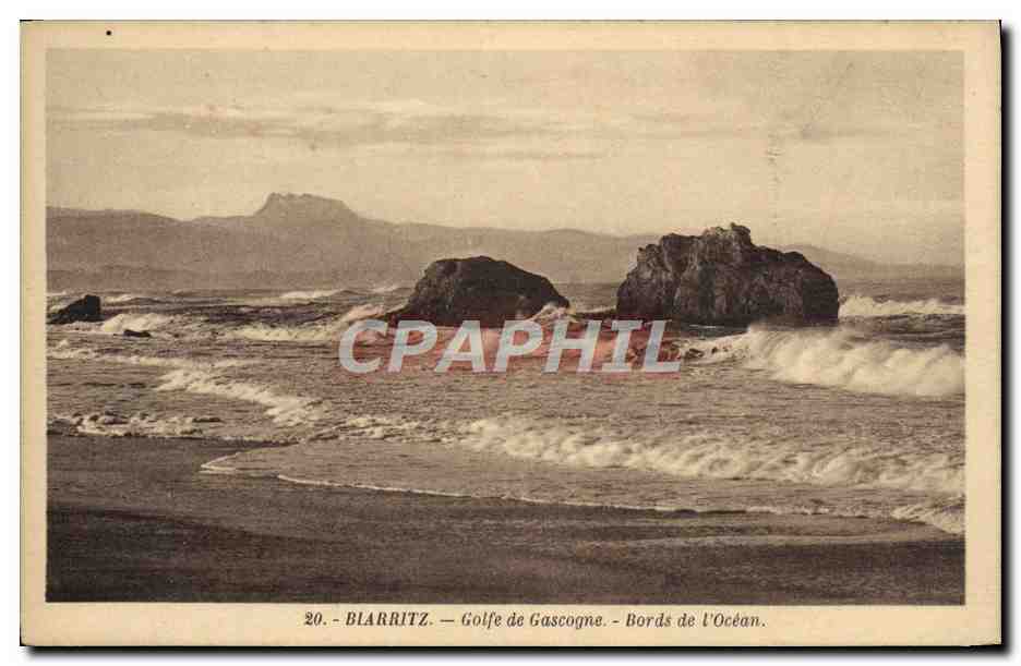 CPA Biarritz Golfe de Gascogne Bords de L'Ocean