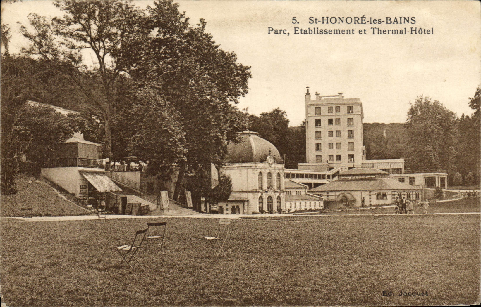 CPA St Honore Les Bains Parc Etablissement et Thermal Hotel