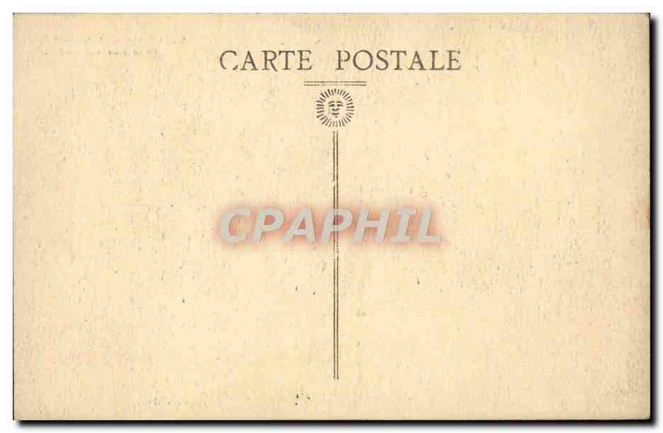 CPA Bourges Vieilles Maisons de la rue des Toiles — Rückseite