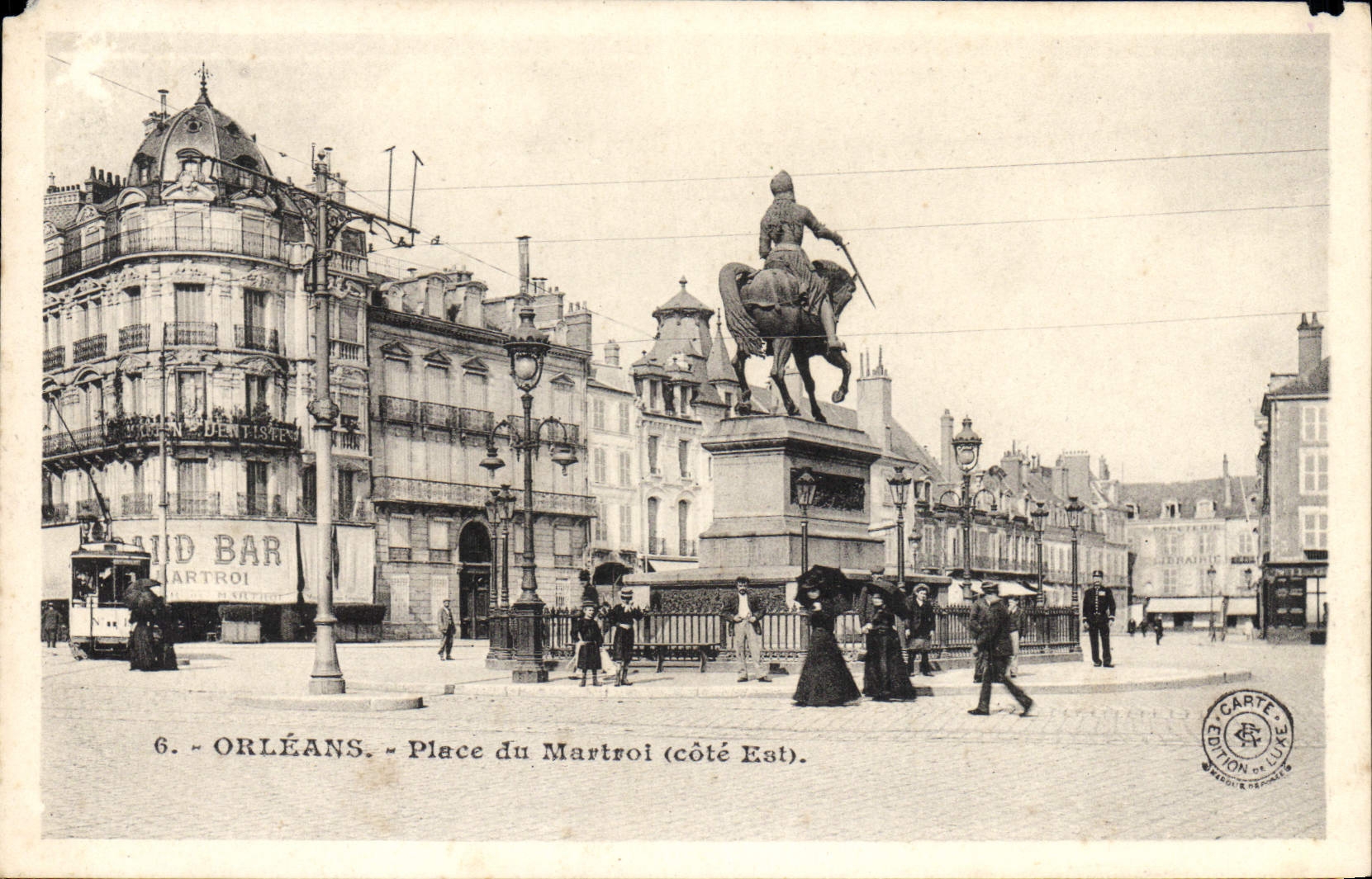 CPA Orleans Place du Martroi 