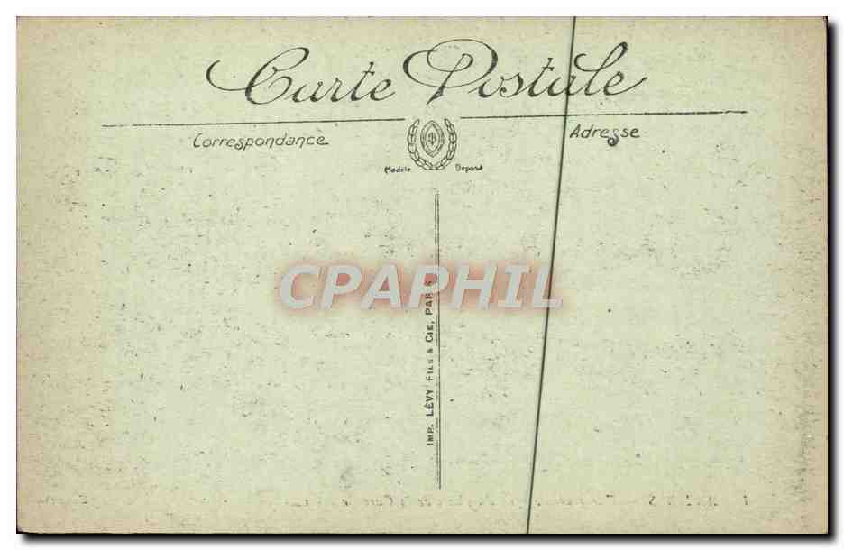 CPA Antibes Vue Generale Prise du Phare de la Garoupe  — Rückseite