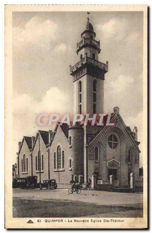 CPA Quimper La Nouvelle Eglise Ste Therese