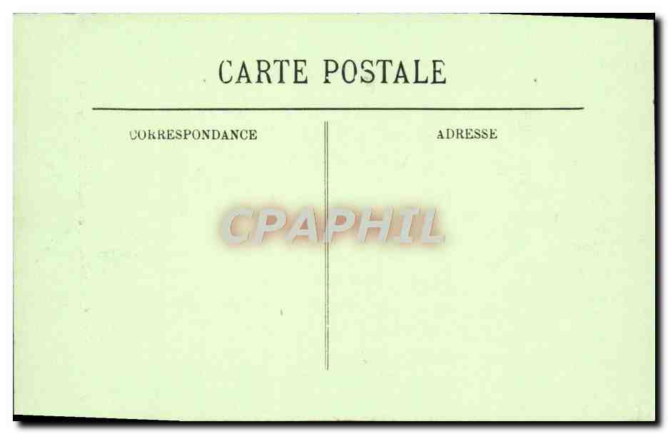 CPA Grenoble Monument de Daudard de Lagree — Verso