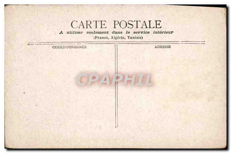 CPA Paris Fontaine De Medicis — Verso