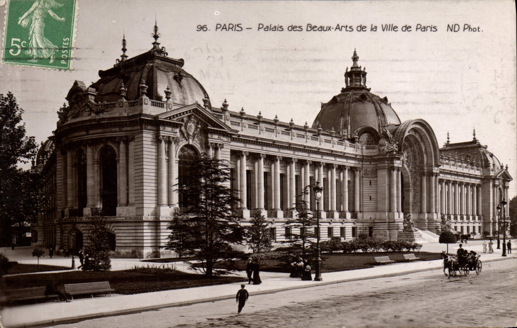 CPA Paris Palais des Beaux Arts de la Ville de Paris