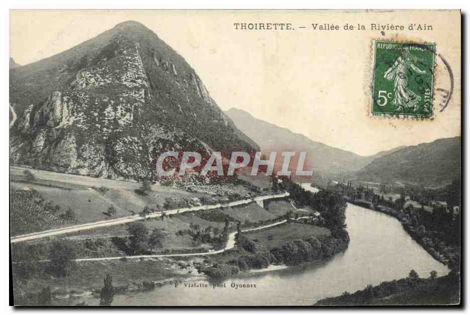 Thoirette — Vallée de la Rivière d'Ain — F. Vialatte phot. Oyonnax