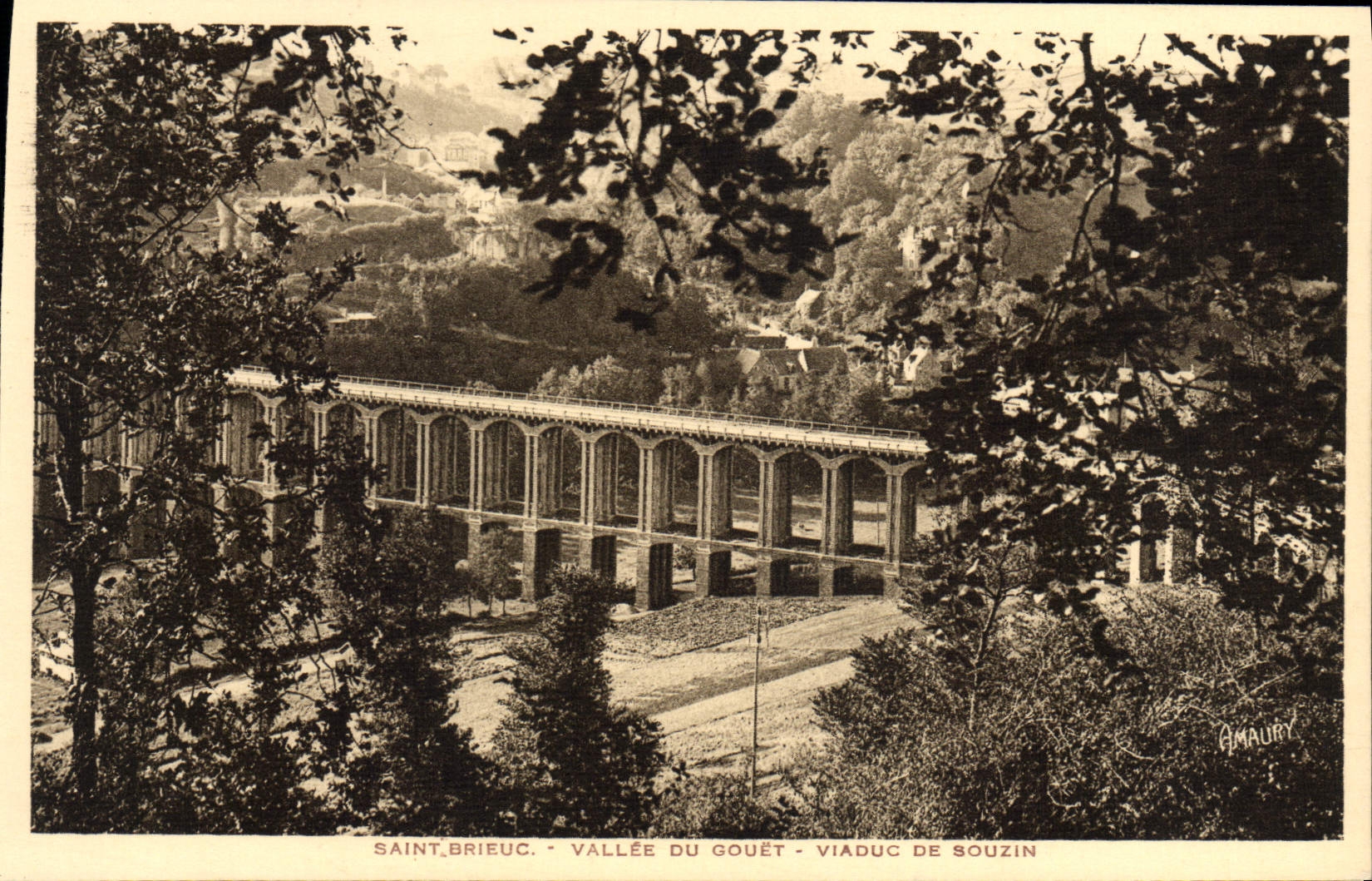Saint-Brieuc - Vallée du Gouët - Viaduc de Souzin — Amaury