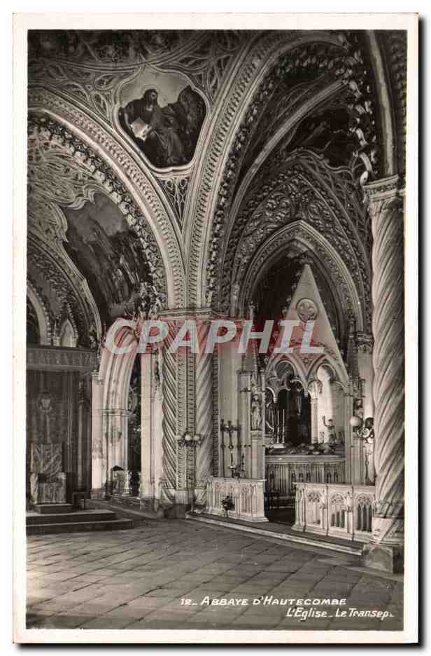 CPA Abbaye D'Hautecombe L'Eglise Le Transept