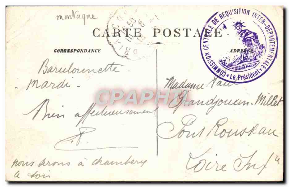 De BARCELONNETTE à ALLOS — La Vallée du Palluel et le Col d'Allos — Richaud, éditeur — Rückseite