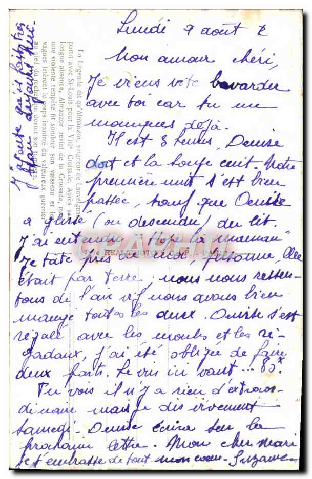 CPM Piriac Tombeau d'Almanzor — Rückseite