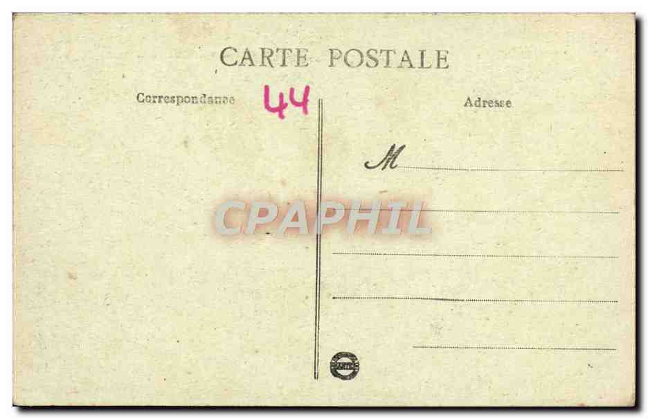 CPA Calvaire De Pontchateau Ascension — Rückseite