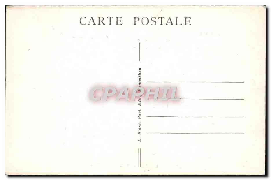CPA Challes les Eaux Vue Generale — Rückseite