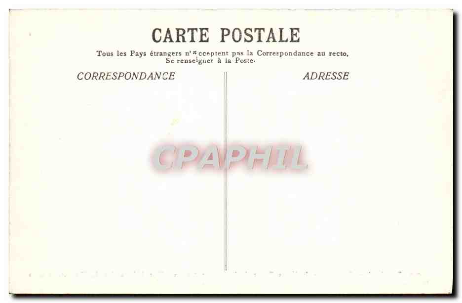 CPA Dauphine Pelerinage de Nofre Dame de la Salette Monastere et le Mont Obiou  — Rückseite