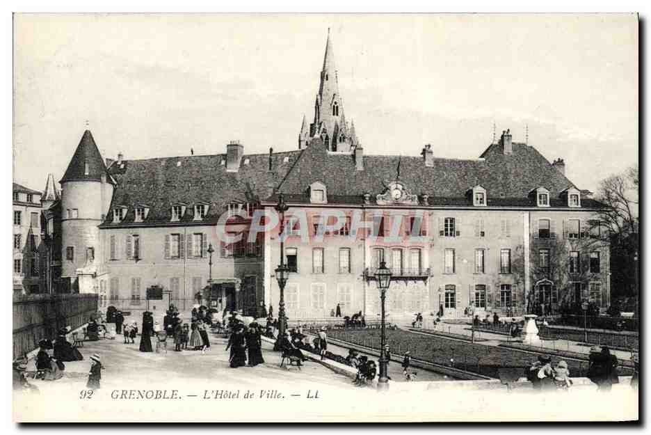 Grenoble — The City Hall — Graphphil, n° 92