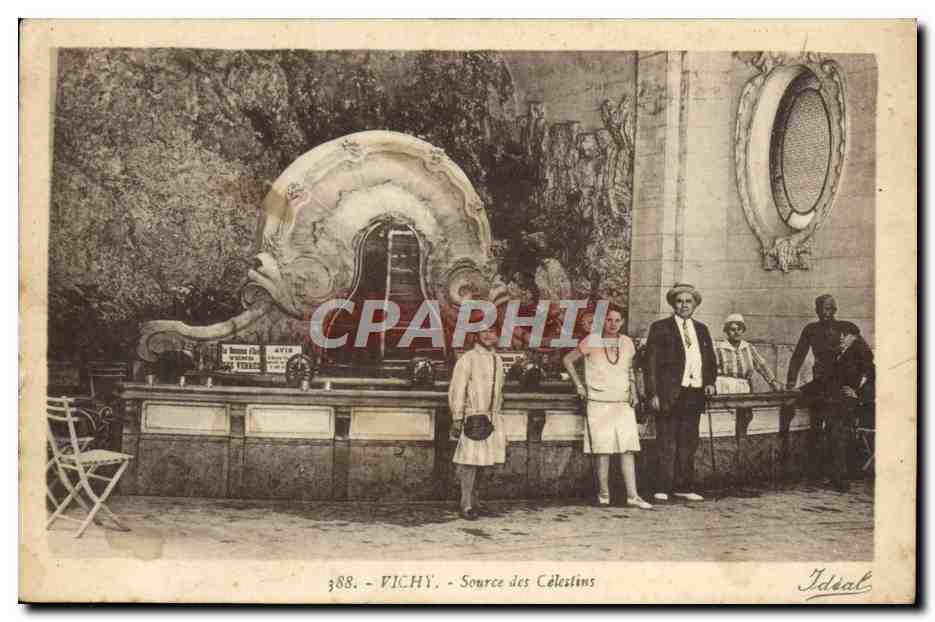 CPA Vichy Source des Celestins
