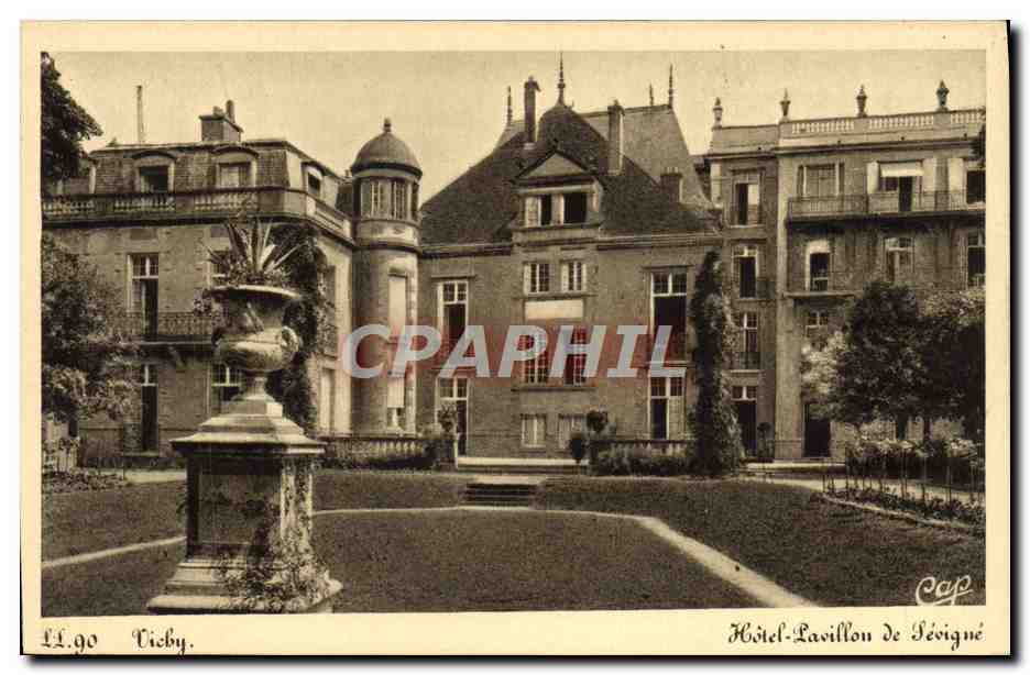 CPA Vichy Hotel Pavillon de Sevigne