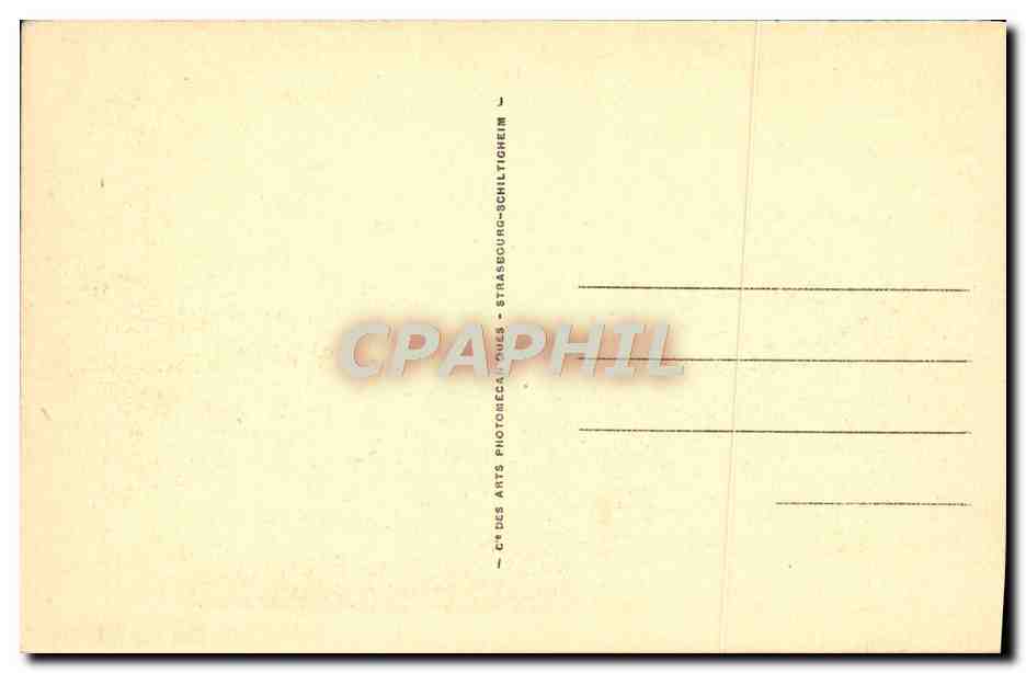 CPA Vichy Hotel Pavillon de Sevigne — Verso