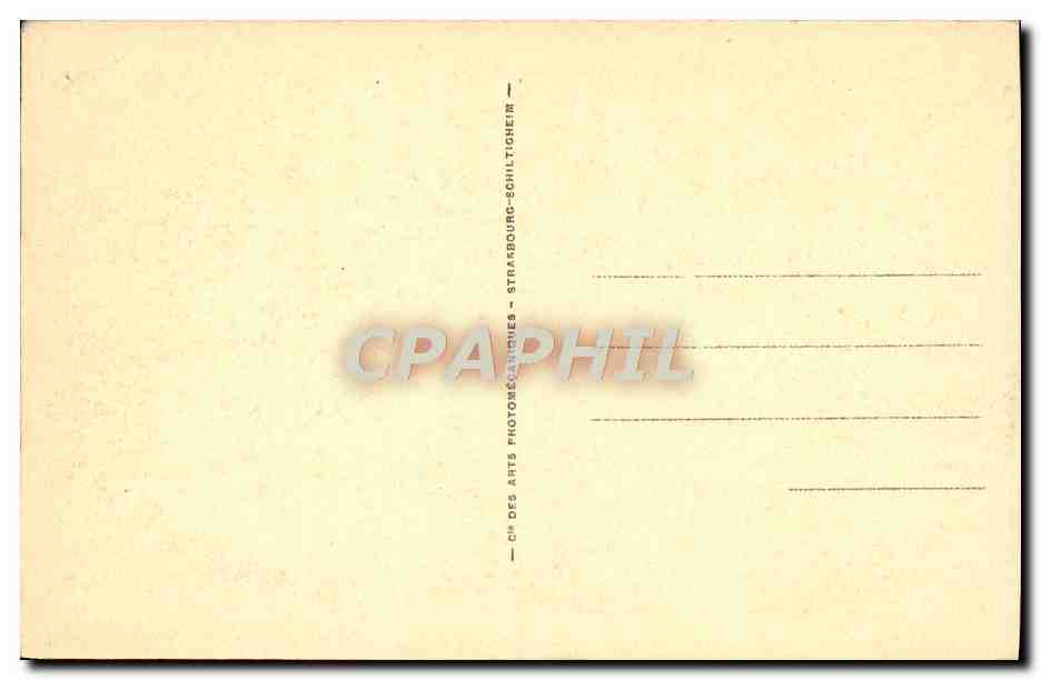 CPA Vichy Le casino — Verso