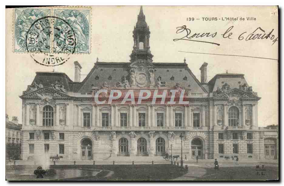 CPA Tours L'Hotel de Ville