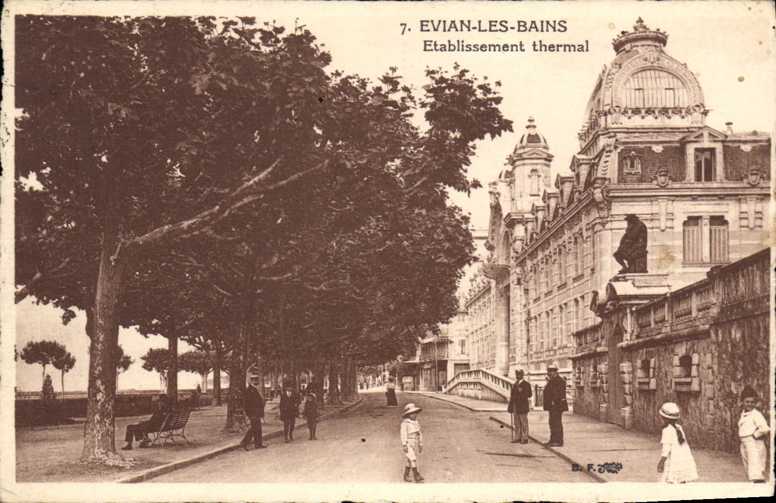 Evian-les-Bains — Établissement thermal — B.F. n°7