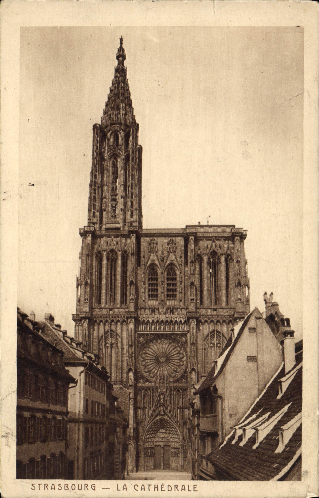 CPA Strasbourg La Cathedrale