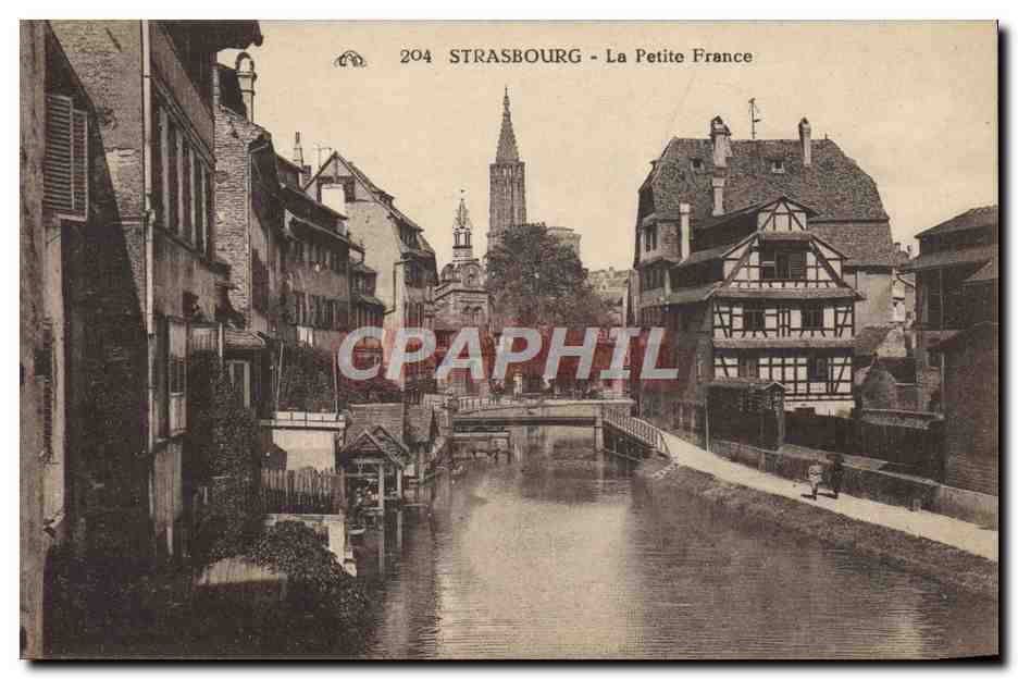 CPA Strasbourg La Petite France