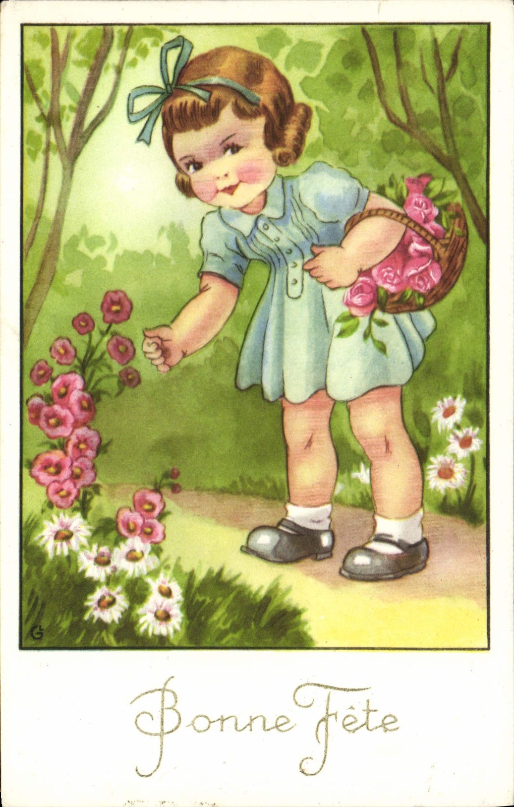 CPA Bonne Fete Enfant